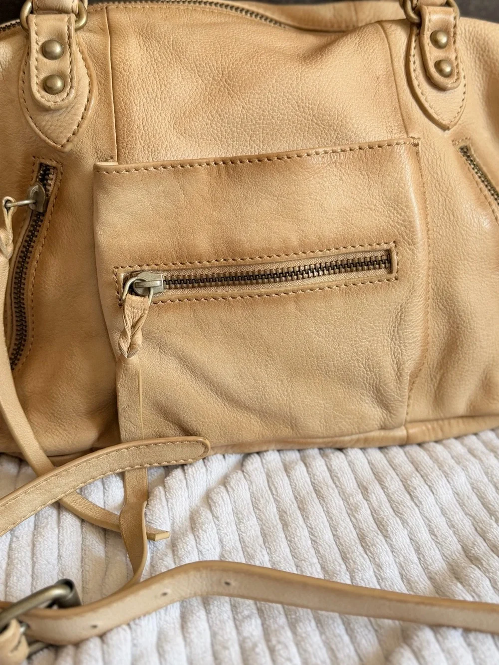 Free People BABY Emerson Handbag In Italian Straw - Picture 6 of 13